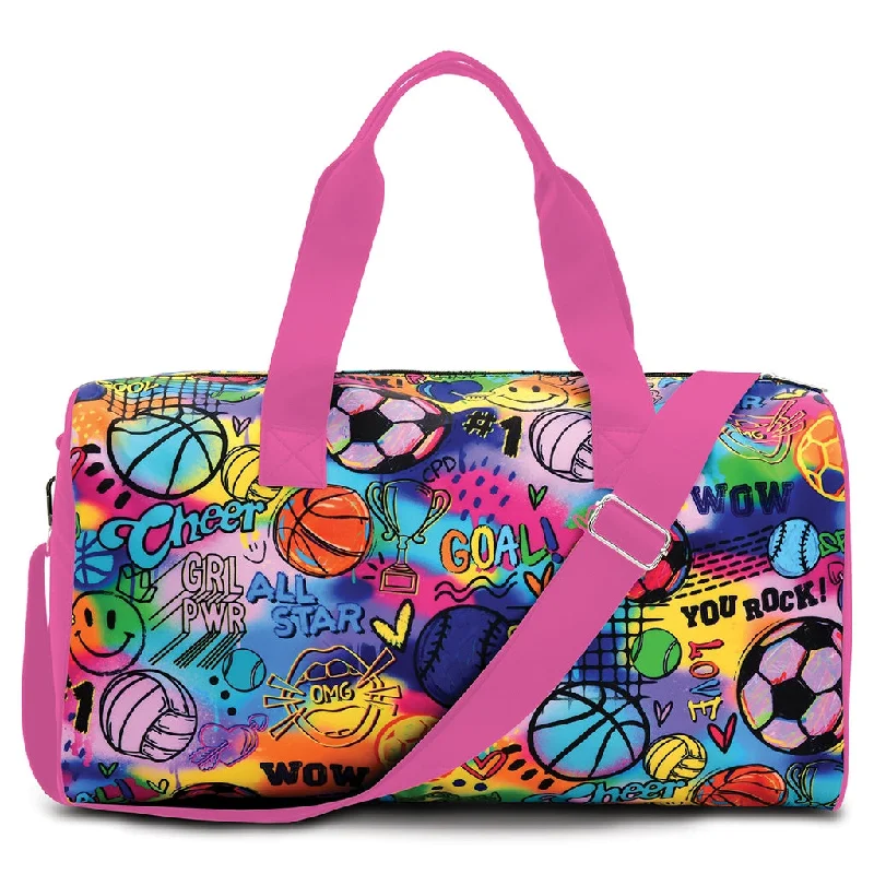 Sleek And Seasonal Sale Bags iScream Corey Paige Fun Sports Duffel Bag