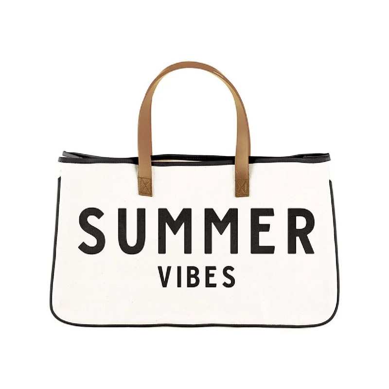 Inspired Bags For Modern Sophistication Summer Vibes Canvas Tote Bag