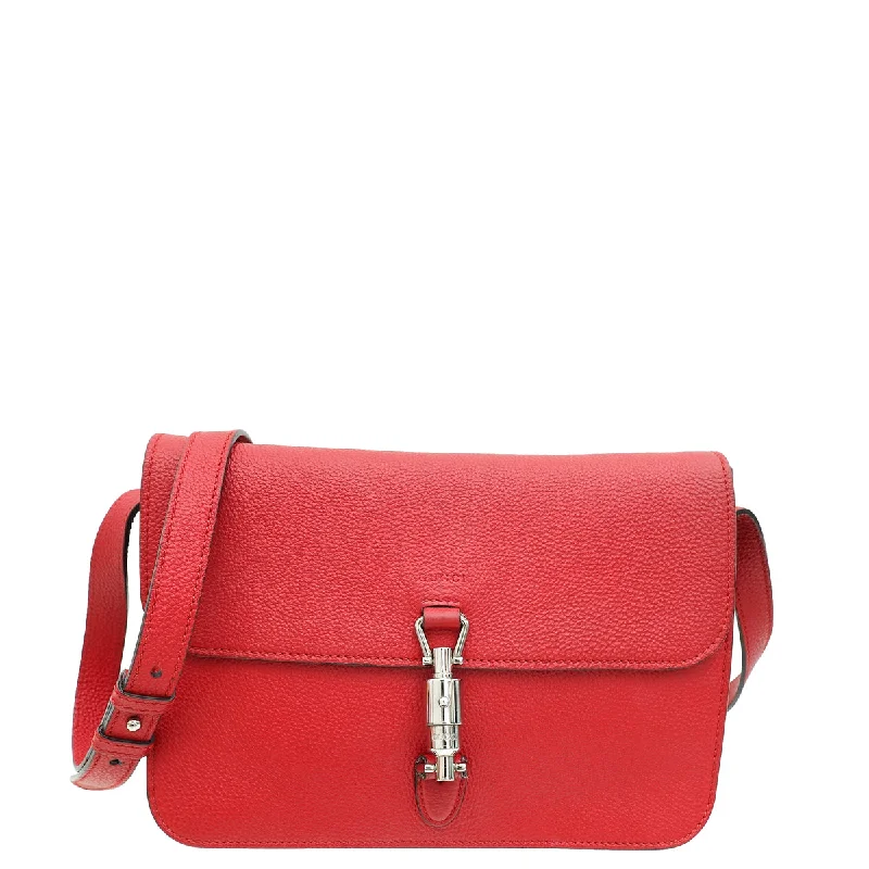 Special Offer Gucci Red Jackie Shoulder Bag