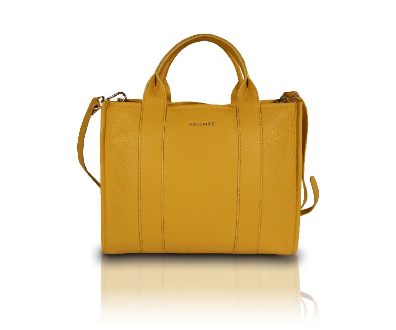 Hot Picks Leather Tote Bag | New Design - Mustard