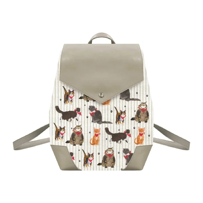 Special Offers The Meow Meow Gang Canvas Backpack