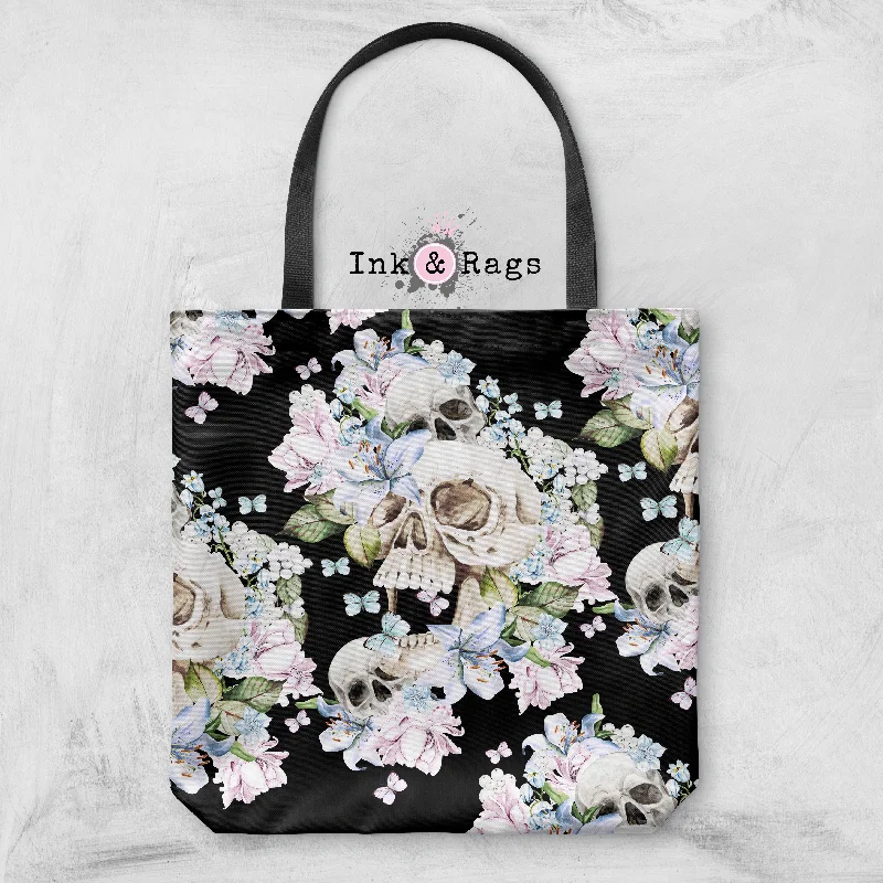 The Latest Fashion Trends Skull Garden Casual Tote
