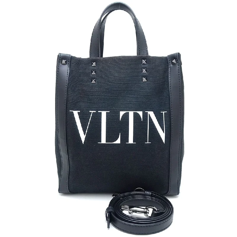 Huge Discounts This Week Valentino Canvas Leather Shoulder Bag