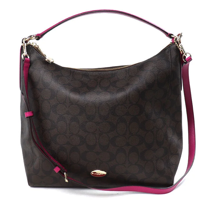 Ends Soon Coach Signature Celeste Convertible Hobo Bag F34910