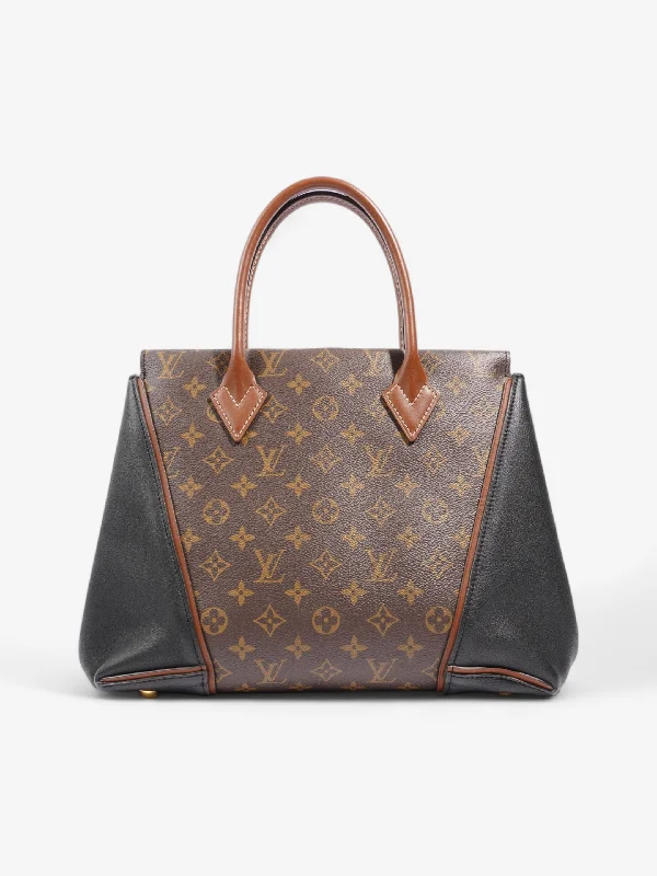 Flash Sales On Premium And High-Quality Bags Louis Vuitton W Tote Monogram / Black Coated Canvas PM