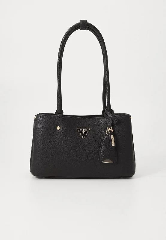 Sophisticated Fashion Guess Meridian Black Shoulder Bag