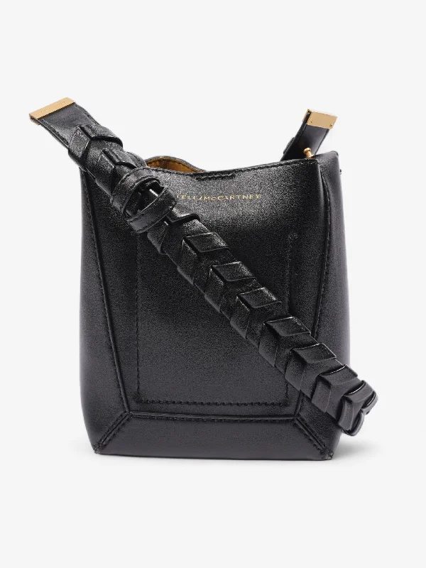 Minimalist Bags For Clean And Modern Aesthetics Stella McCartney Small Hobo Black Leather