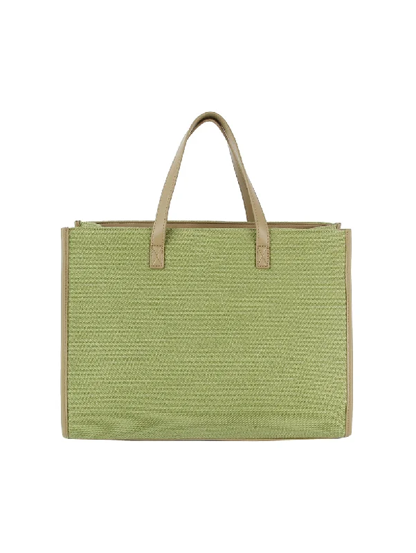 Discover Now Large Canvas Tote Handbag