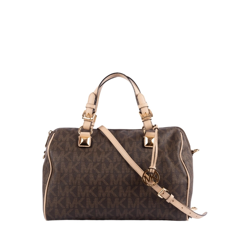 Evening Events Michael Kors Monogram Grayson Satchel