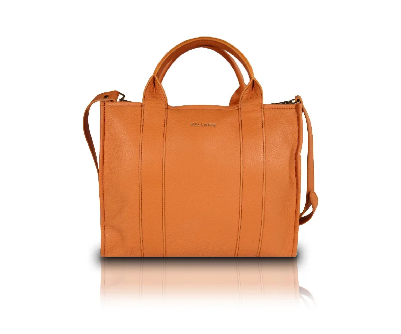 Sale Event, Prices Rock Leather Tote Bag | New Design - Orange