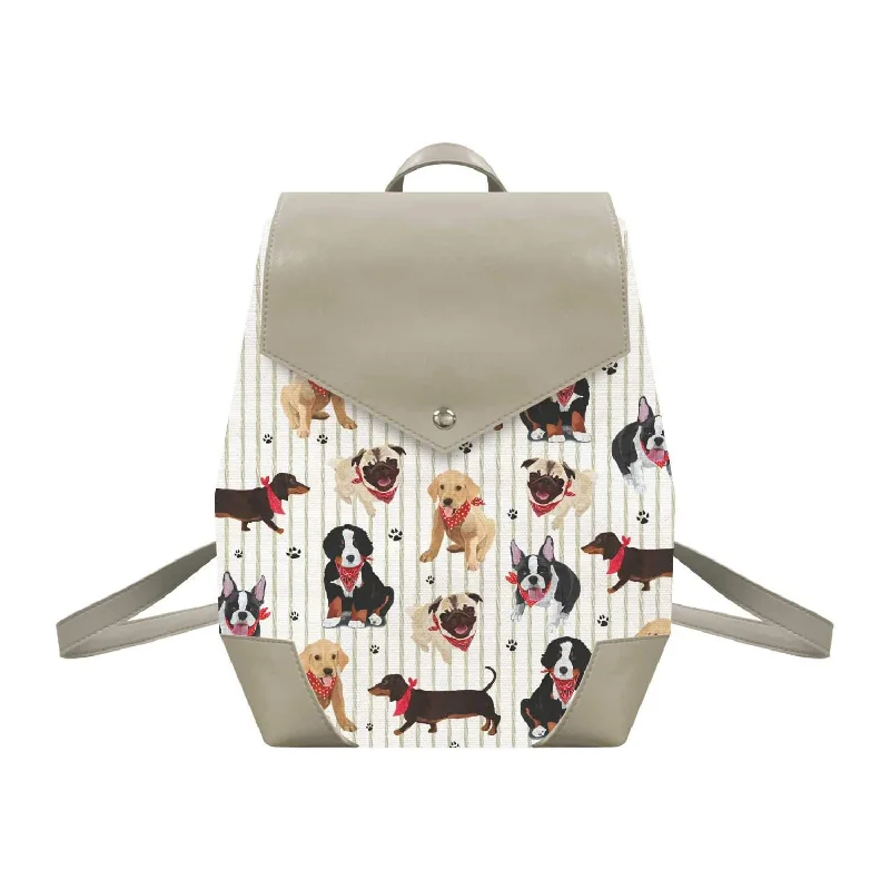 Summer Deals The Bark Bark Gang Canvas Backpack