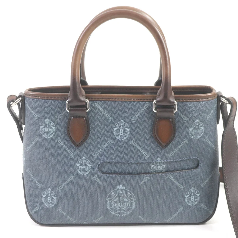 Anti-Theft And Budget-Friendly Bags Berluti Toujour Gulliver Scrit Calligraphy Shoulder Bag