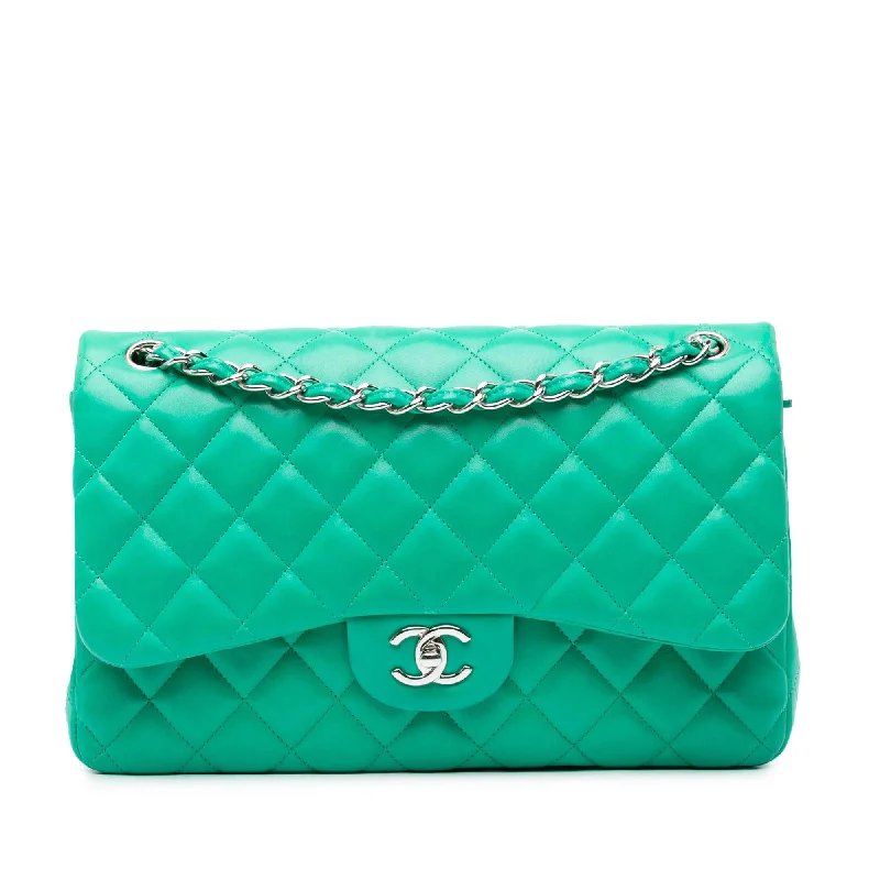 Massive Savings Chanel Jumbo Classic Lambskin Double Flap (SHG-FsYojS)