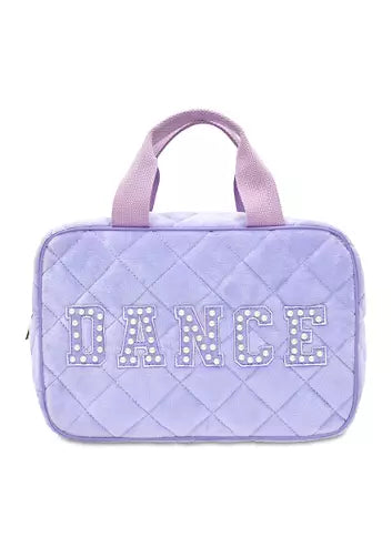High-Quality Bags IScream Quilted Patched Dance Purple Bag