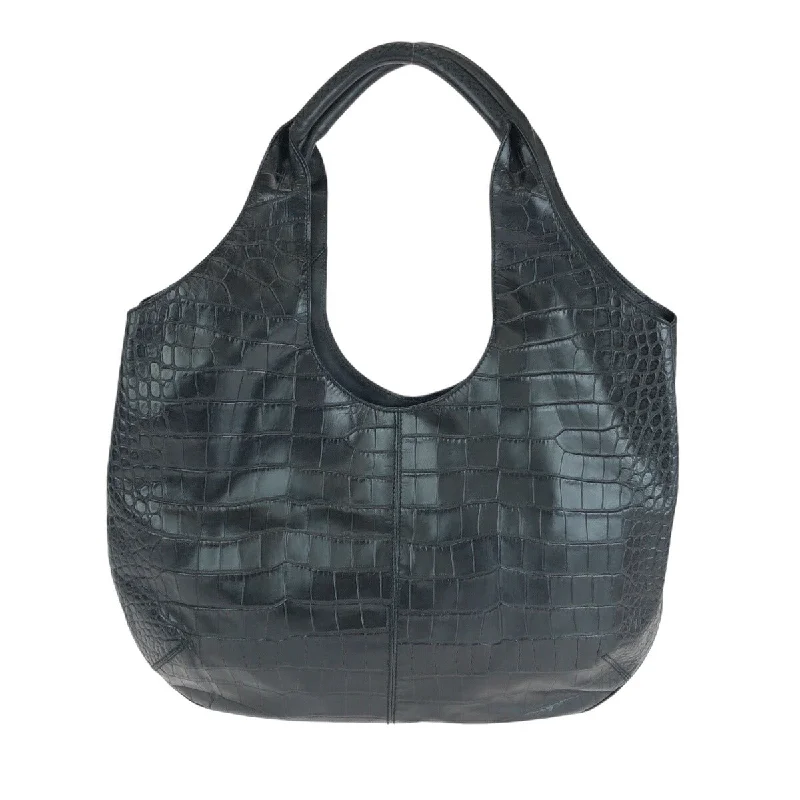 Casual Chic Salvatore Ferragamo Leather Hobo Shoulder Bag