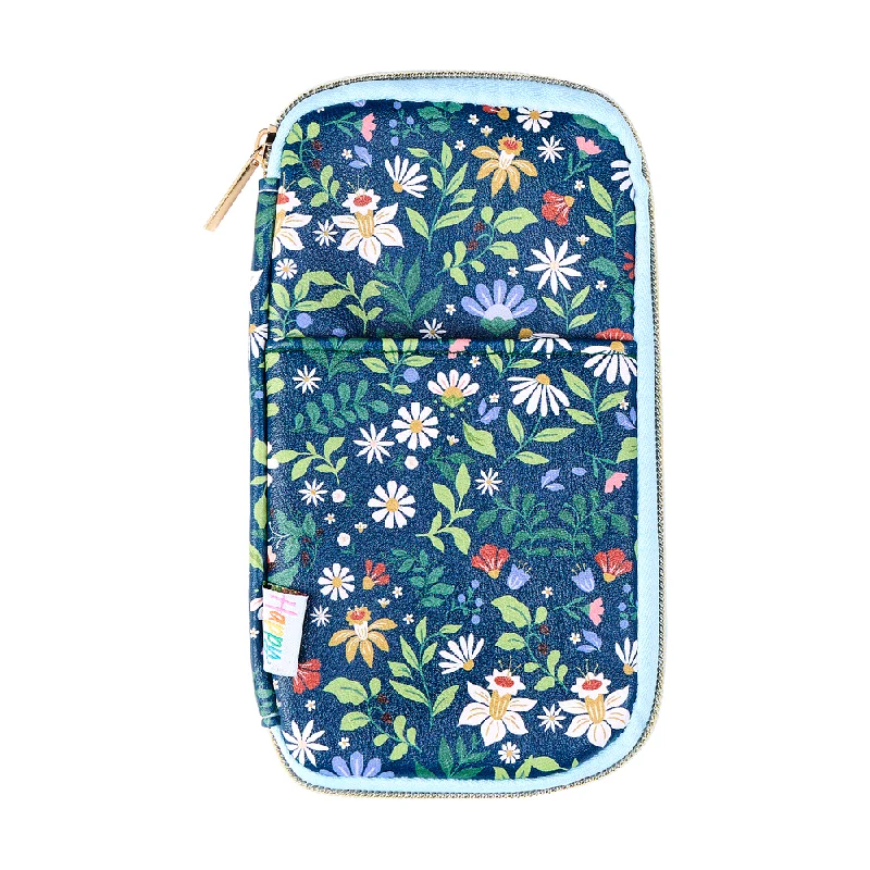 Cozy Handbags With Clearance Prices Forest Flowers - Banded Accessory Zip Pouch