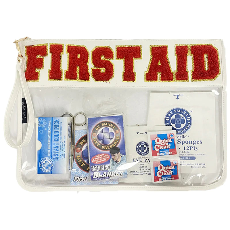 New Season Fashion Preview Sale FIRST AID WHITE CANDY BAG