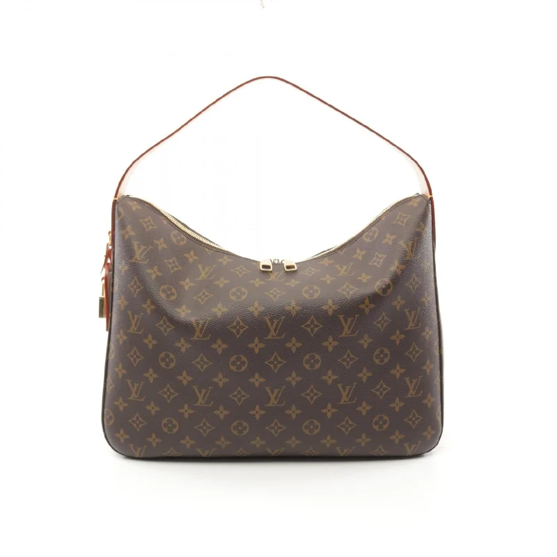 Laid-Back Fashion Offers Louis Vuitton Slouchy MM Shoulder Bag Monogram
