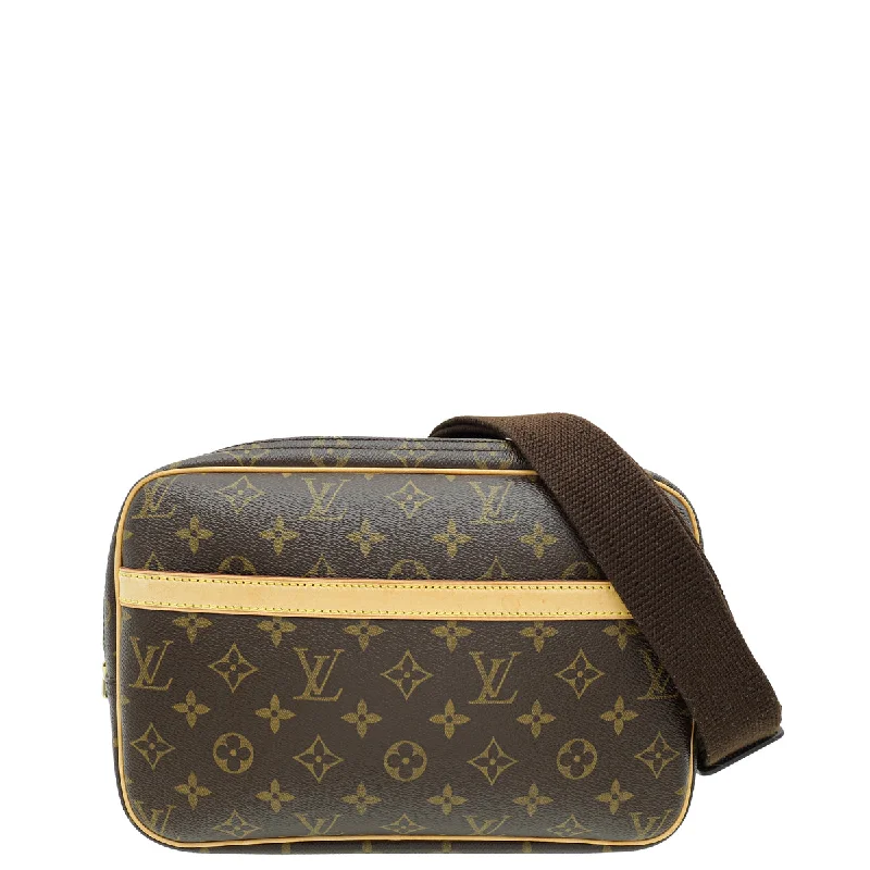 Seasonal Style Discounts Louis Vuitton Brown Monogram Reporter PM Crossbody Bag