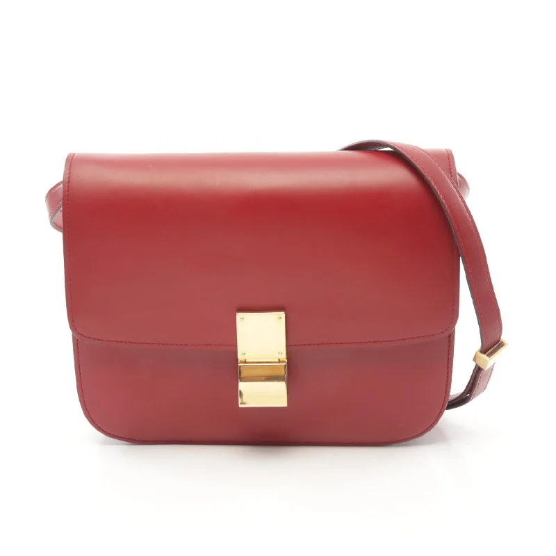 Holiday Attire Sale Celine Classic Medium Leather Shoulder Bag