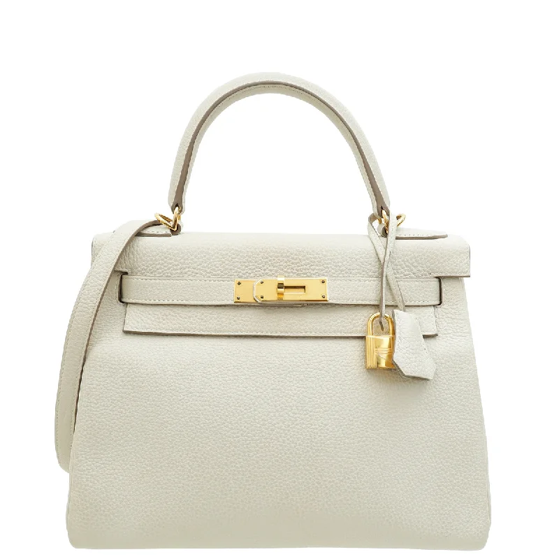 Chic Trend Collection Hermes Craie Retourne Kelly 28 Bag