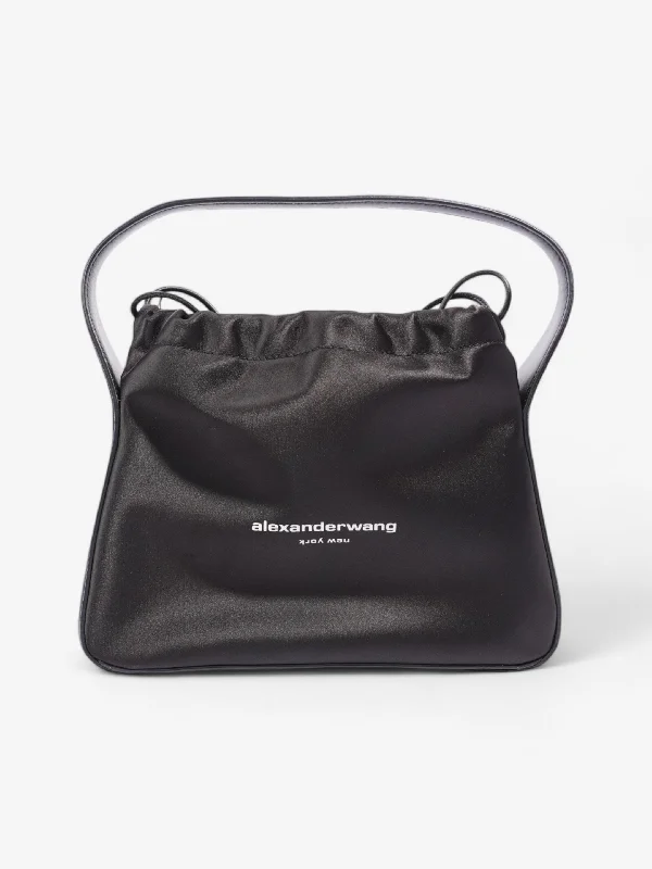 Discover Now Alexander Wang Ryan Black Satin