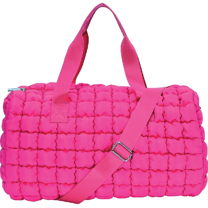 Romantic Valentine's Day Bags With Promotions IScream Pretty Pink Puffy Duffel Bag