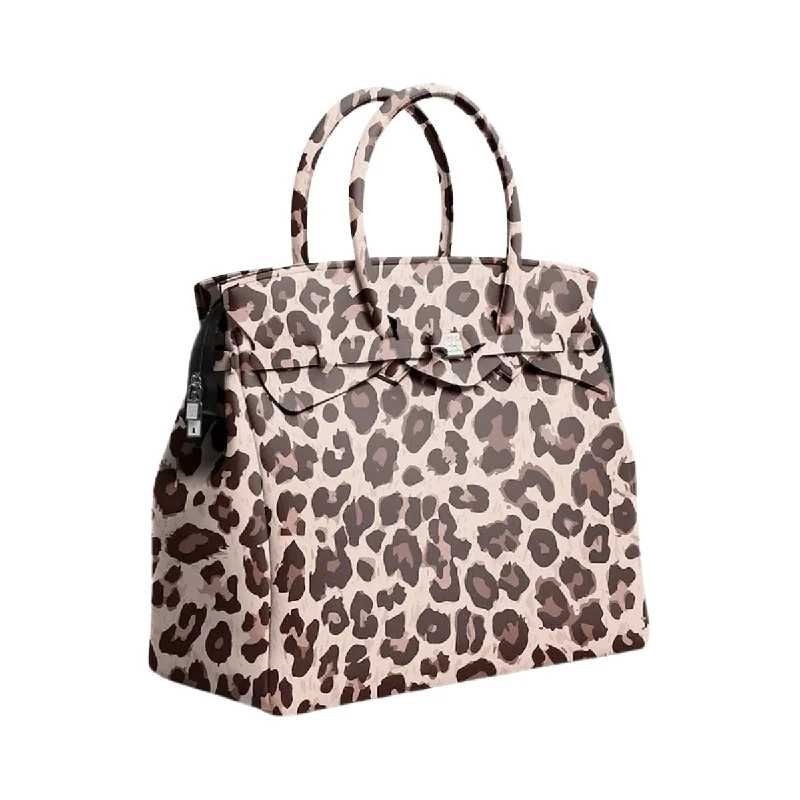 Compact Bags For Minimalist Travelers Miss Weekender Plus Leopard