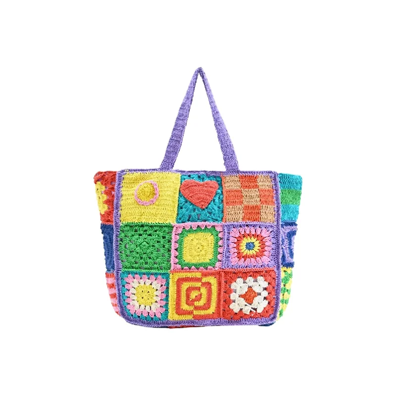 High-Quality Bags On Flash Sale Fun Crochet Pop Culture Tote Bag