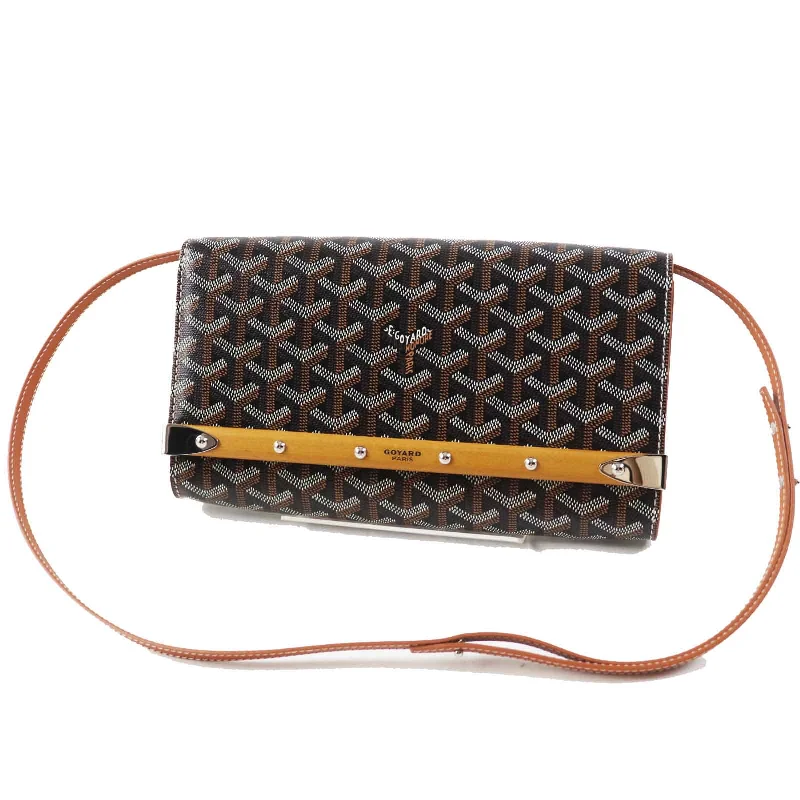 Must Haves Goyard Monte Carlo PM PVC Calfskin Shoulder Bag