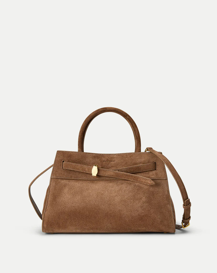 Spacious And Discounted Bags Suede Dash Bag Bark