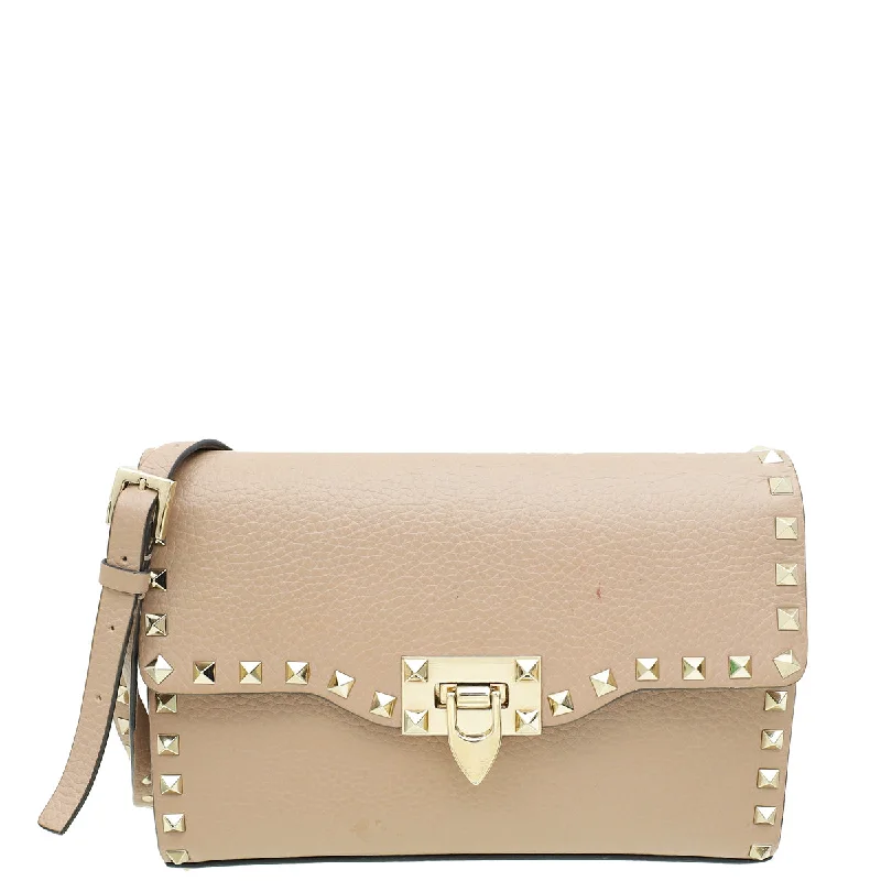 Limited Time Deal Valentino Poudre Rockstud Small Crossbody Bag