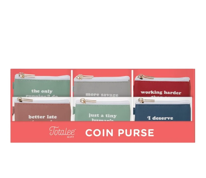 Affordable Trendy Fashion Keyring Zip Wallet - 6 Styles