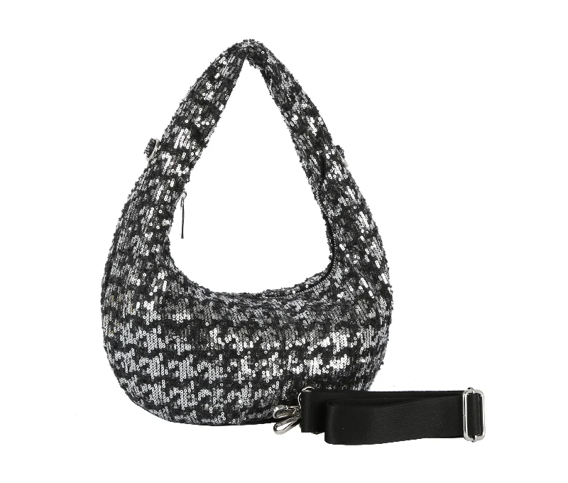 Massive Selection Sale Sequin denim shoulder bag