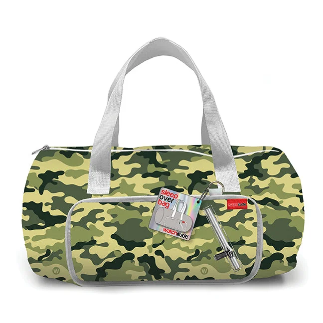 Trendy Fashion Sale Watchitude Sleepover Bag - Army Camo