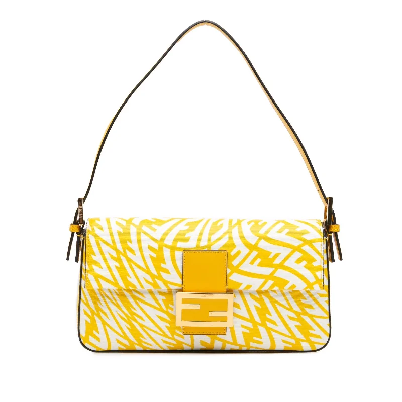 Festival Bags For Concerts And Events Fendi Sarah Coleman Zucca Coated Canvas 1997 Vertigo Baguette (SHG-hzqm8t)