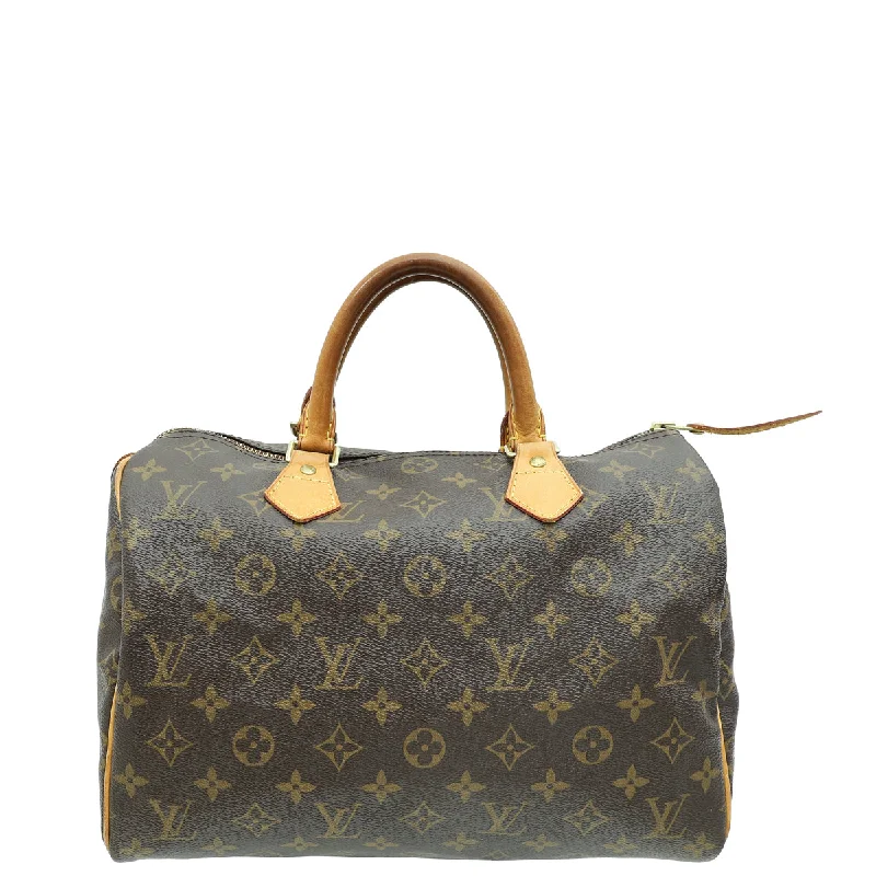 Retro Lovers Louis Vuitton Brown Monogram Speedy 30 Bag