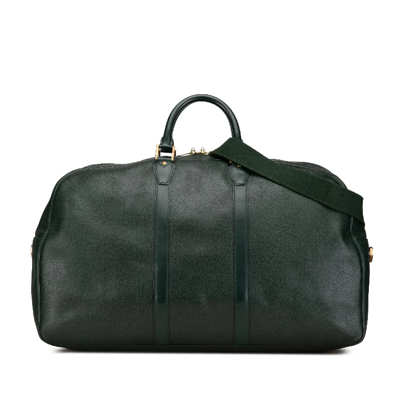 Anti-Theft And Budget-Friendly Bags Green Louis Vuitton Taiga Kendall GM Travel Bag