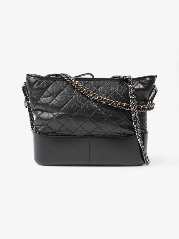 Clearance Event Chanel Gabrielle Black Leather