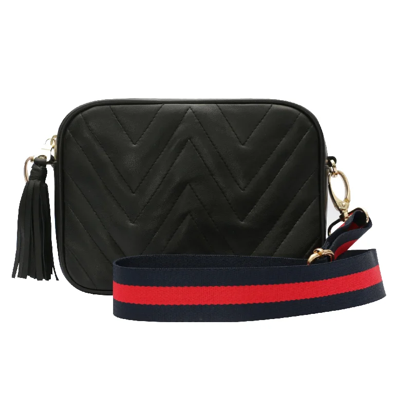 Everyday Elegance Sale Mini Quilted Leather Camera Bag