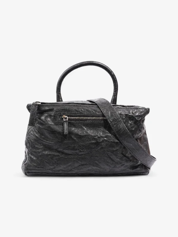 Stylish Bag For Women Givenchy Pandora Black Leather Medium