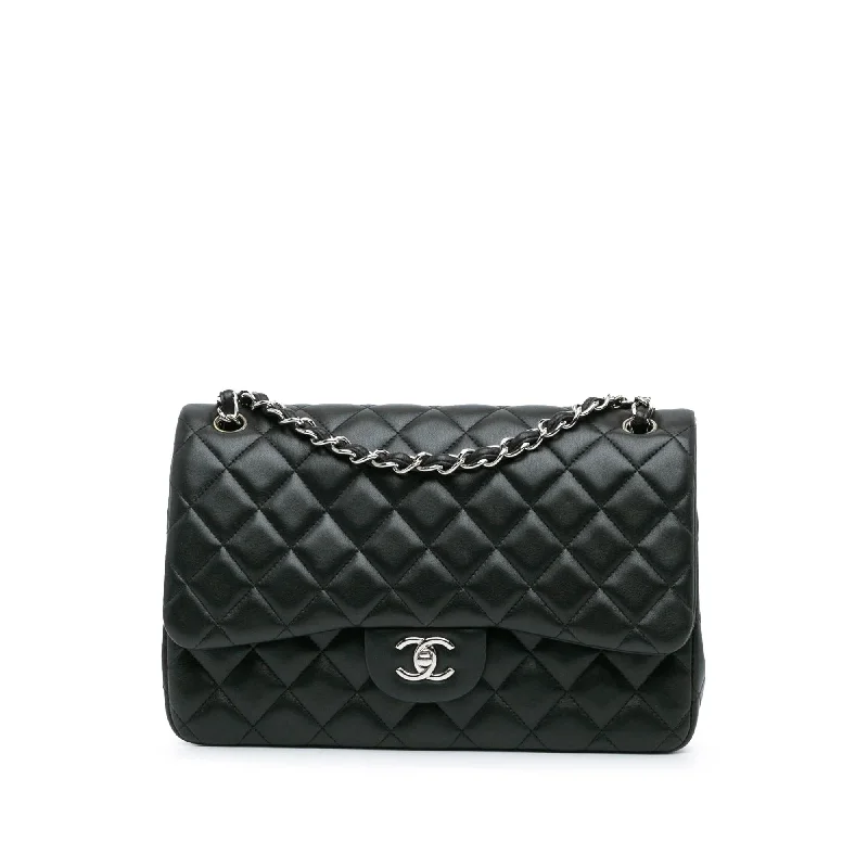 Fashion Frontiers Chanel Jumbo Classic Lambskin Double Flap (SHG-NZGThW)