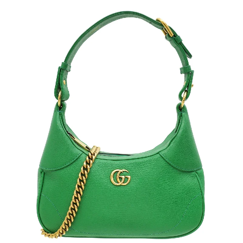 Massive Savings Gucci Green Aphrodite Small Shoulder Bag