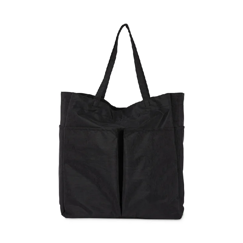 Seasonal Sale Work + Life Minimalist Nylon Tote Bag - Black