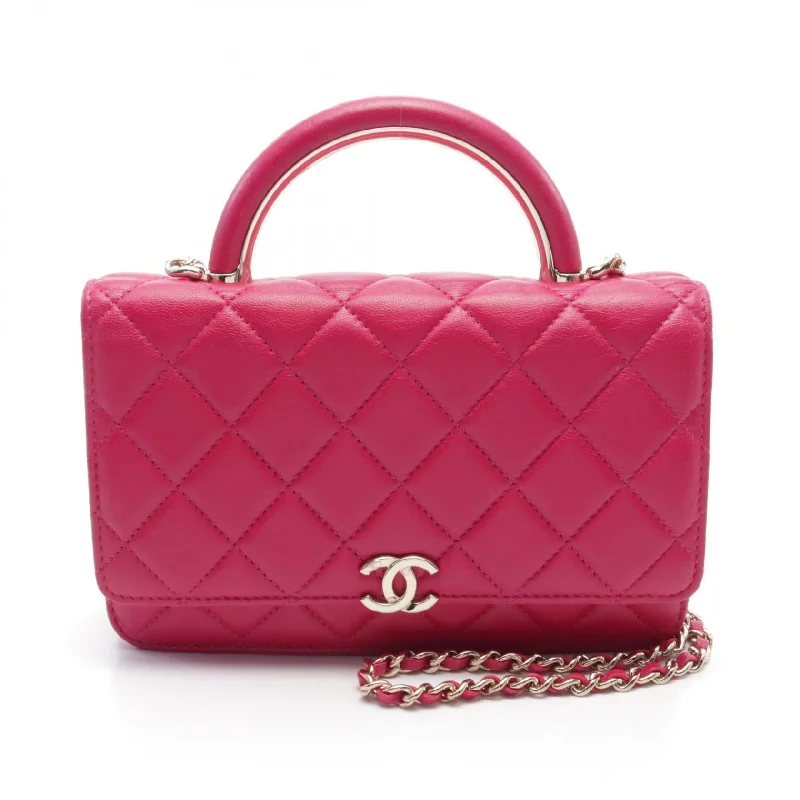 Luxe Style Discounts Chanel Matelasse Leather Top Handle Bag
