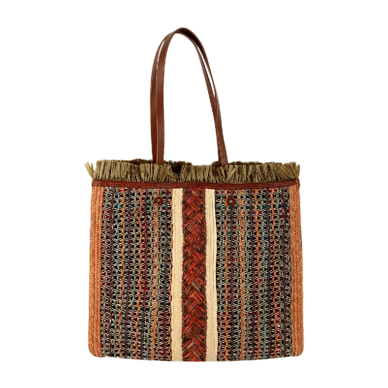 High-End Style Discounts Woven Raffia Shopping Bag