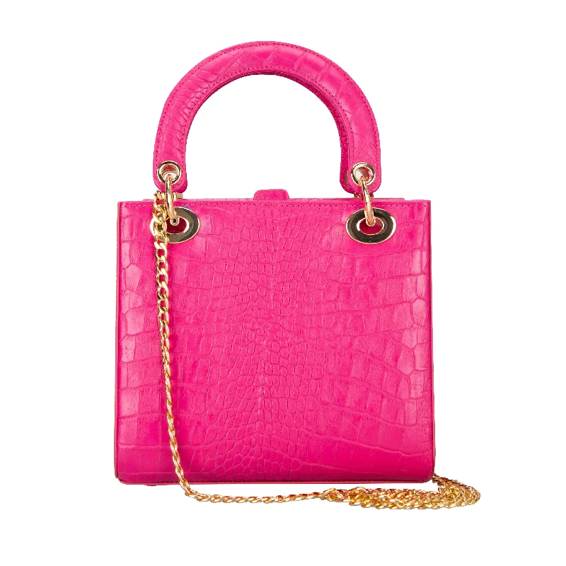 Cerise Pink Croco