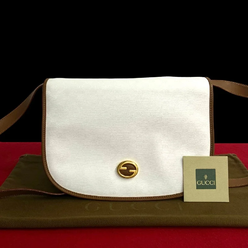 New Styles Just In Gucci Vintage Micro GG Leather Shoulder Bag