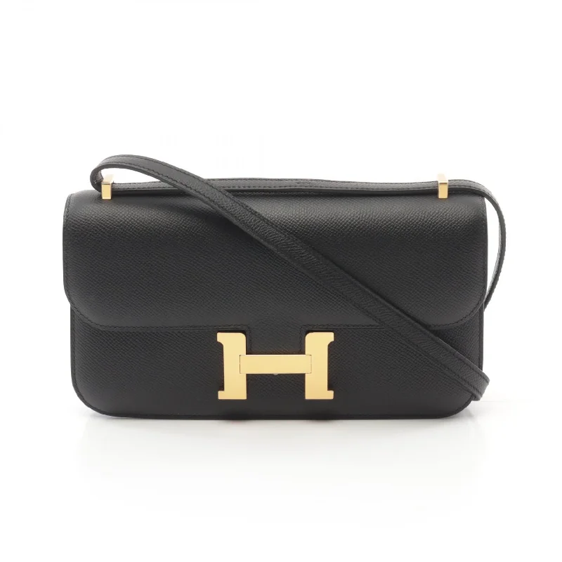 Retro Style Promotions Hermes Constance Elan Shoulder Bag Black