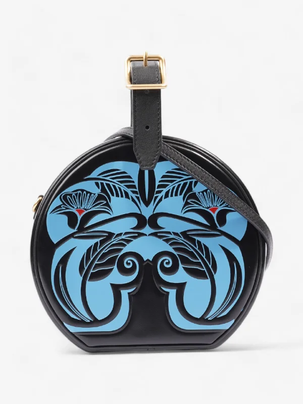 Fashion Forward Louis Vuitton Anachro Bleu Petite Boite Chapeau Black / Blue Leather